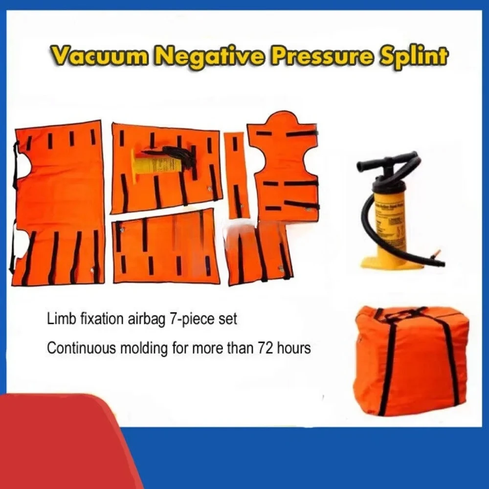Medical Rescue Vacuum Negative Pressure Splints Limb Fixation Stretcher Airbag Splint