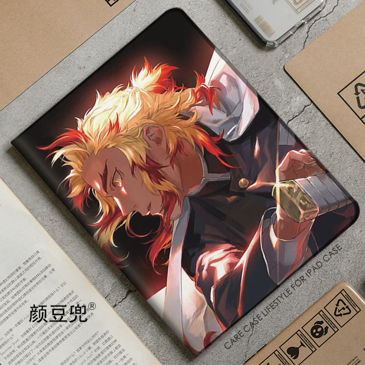 

Kyoujurou Anime Demon Slay IPad Case For iPad 10.2 7th 8th Air 2 3 Mini 5 6 Case Luxury Silicone For iPad Air 4 iPad Pro11 Case