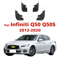 For Infiniti Q50 Q50S 2013 2014 2015 2016 2017 2018 2019 2020 Fender Mudguard Mud Flaps Guard Splash Flap Mudguards