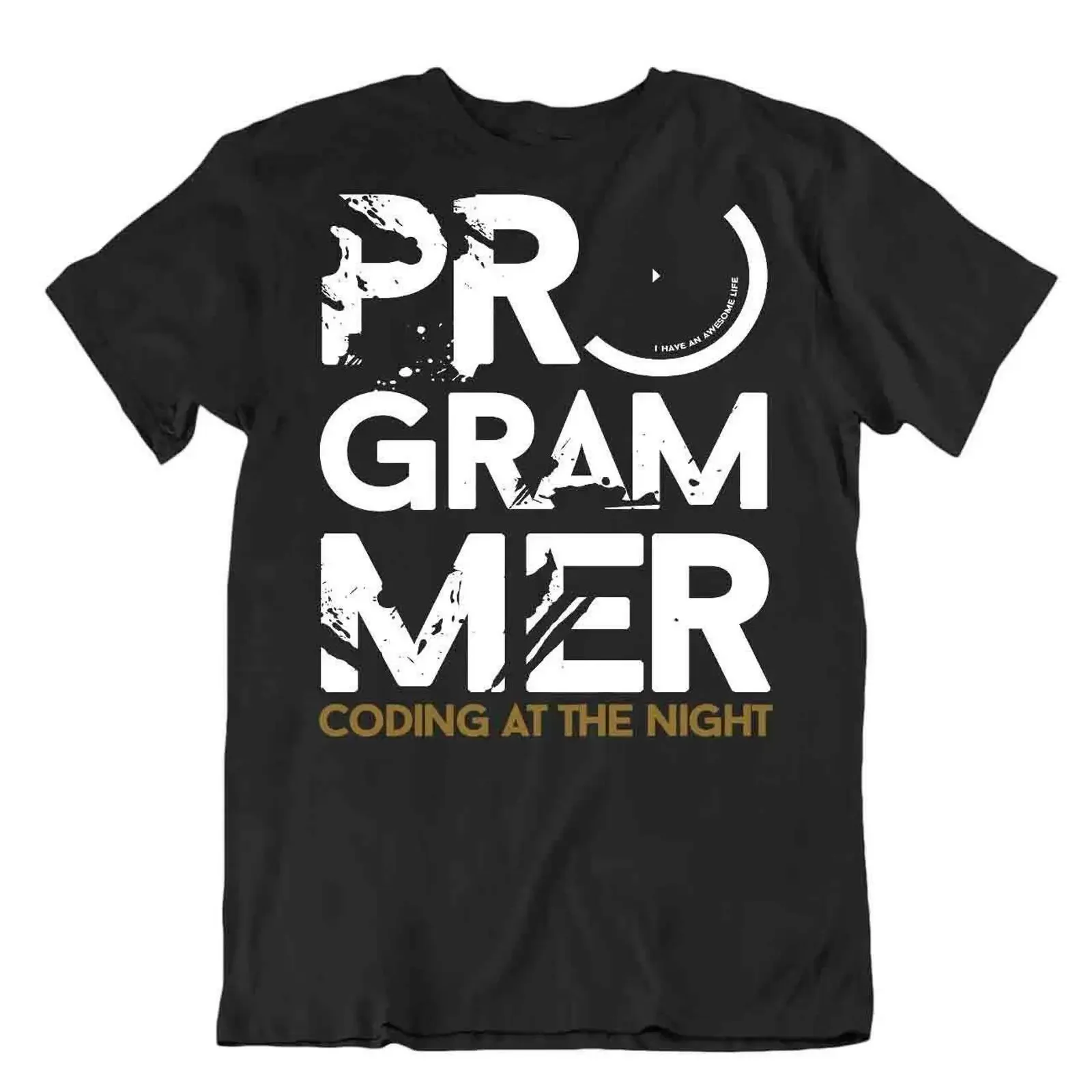 Programmer T Shirt Coding Joke Awesome Birthday vintage Washed Soft Comfortable streetwear Stylish homme Casual Slightly