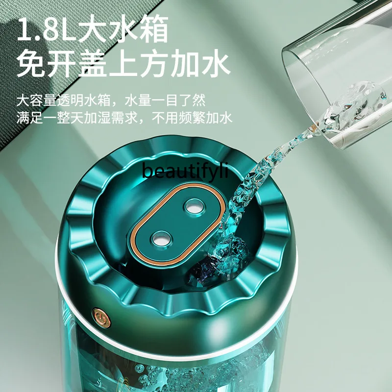 Бытовой бесшумный двойной распылитель ночника в общежитии, увлажнитель воздуха