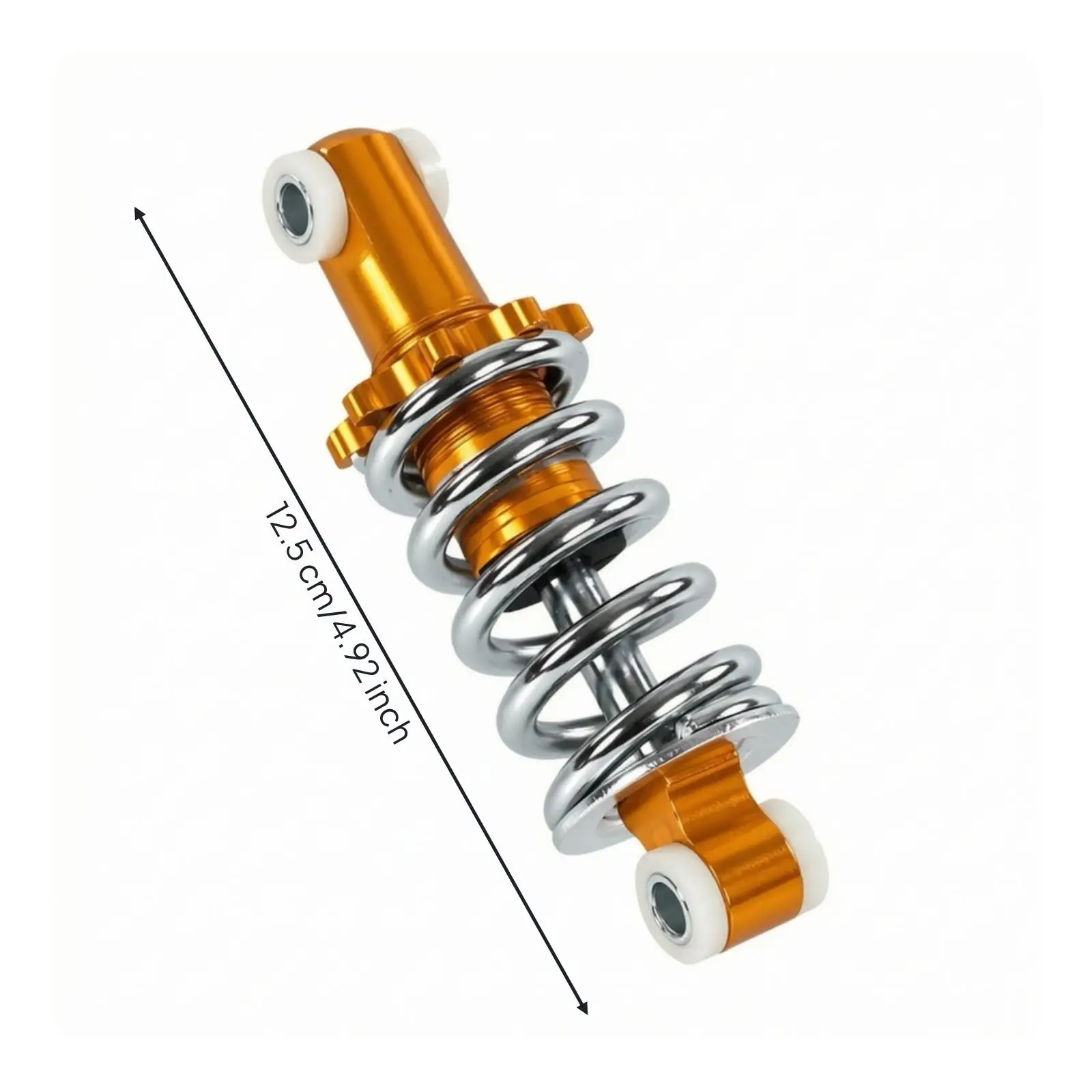 Mini Motorcycle Shock Absorber Heavy-Duty Scooter Shock Absorber Compact Lightweight for Recreational Riding, Rough Paths