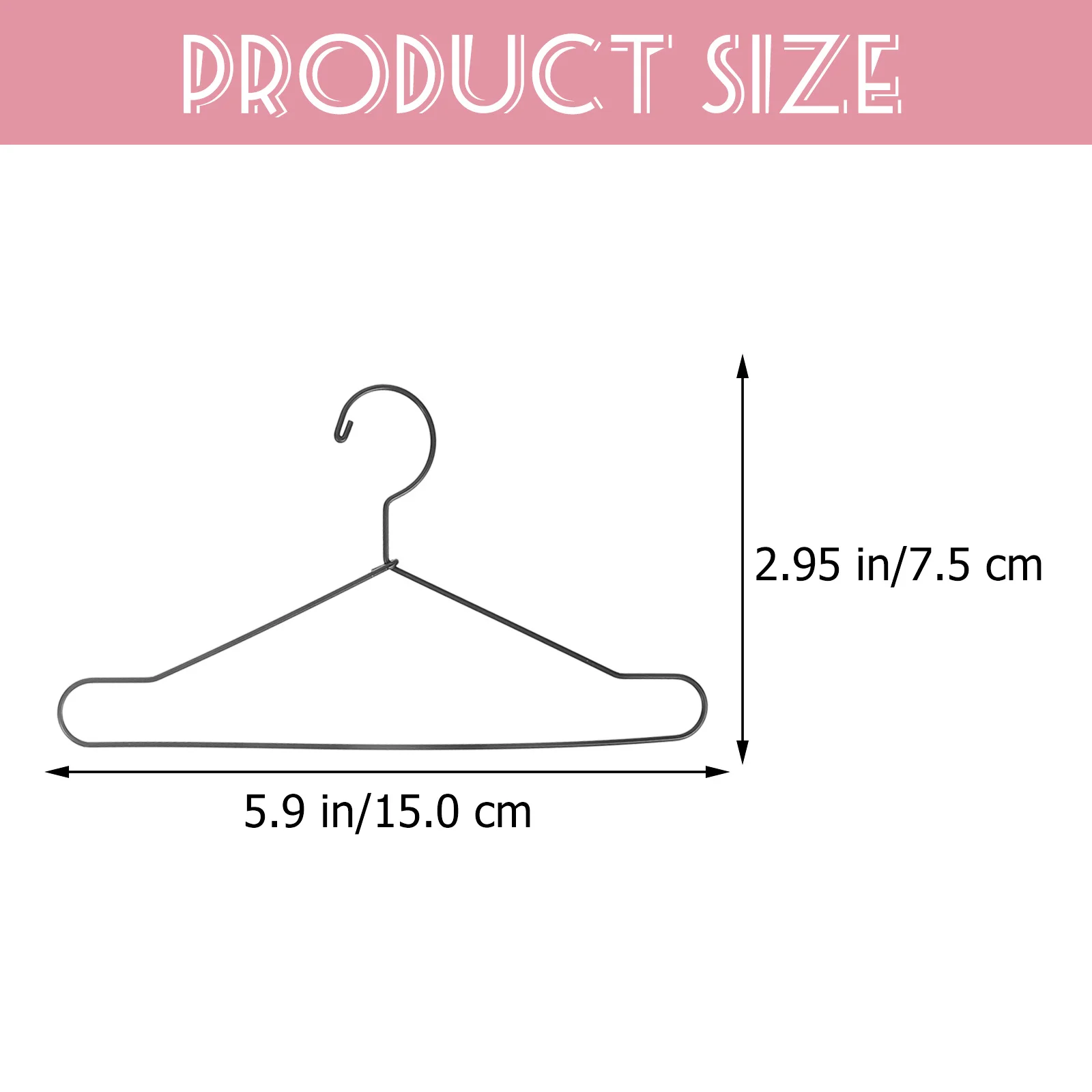 10 pçs mini cabides de roupas para requintado metal pequenos cabides organizador armazenamento estilo retro pendurado rack casa decorativa