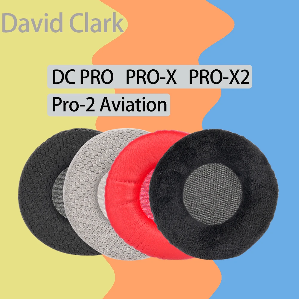 Replacement Earpads for David Clark DC PRO-X / X2 Headphones Pro-2 Aviation Ear Cushions Headset Pads Cover Universal Fit Size