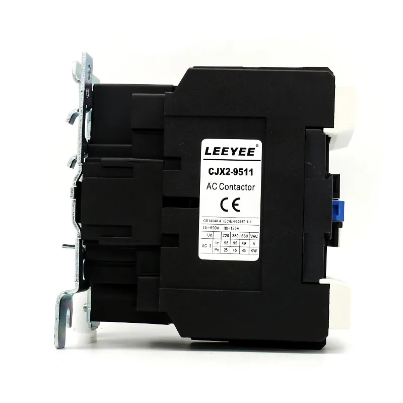 Contactor de CA CJX2-9511, contactor de 220v, contactor de CA de 200a, nuevo contratista magnético