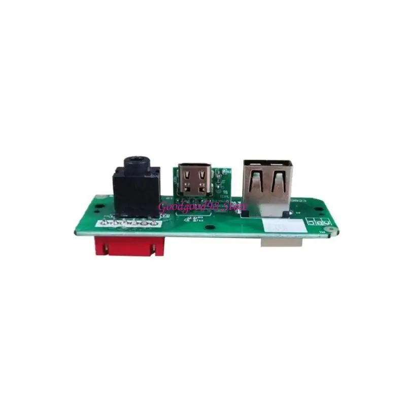 السبورة السمعية السمعية دون عناء لـ 3 Type C Small USB Port USB لوحة إمدادات الطاقة السمعية W8C