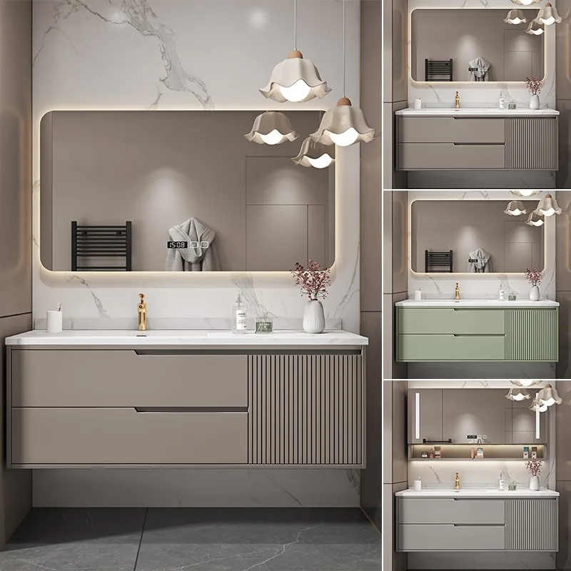 

Mirror Shelves Bathroom Cabinet Organizer Storage Wall Accessories Toilet Display Cupboard Drawers Gabinete Trendy Furniture