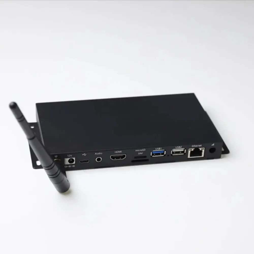 Multiple Relay Control RK3399 Real 4K Output High Performance Advertising Equipment Box Interactive Digital Signage