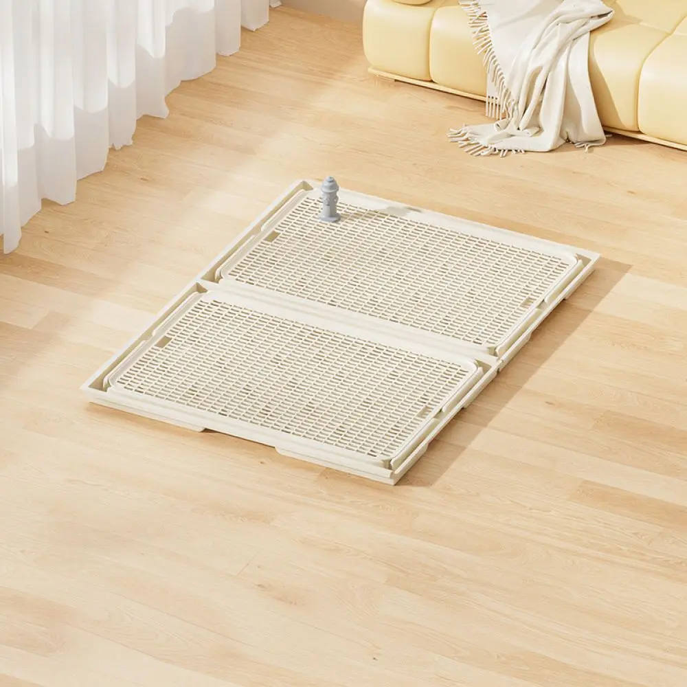 Modular Dog Toilet Tray Indoor Potty Training Pad For Small Medium Pets Plastic Pee Urinal Grate System Clean Hygiene