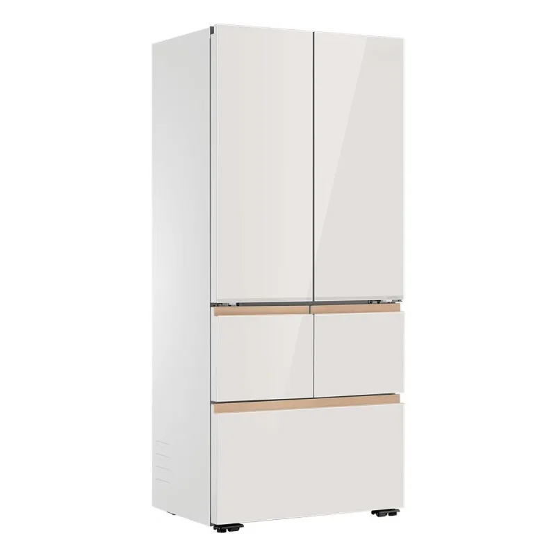 Ultra-thin, zero-embedded French five-door first-level energy efficiency inverter household large-capacity refrigerator