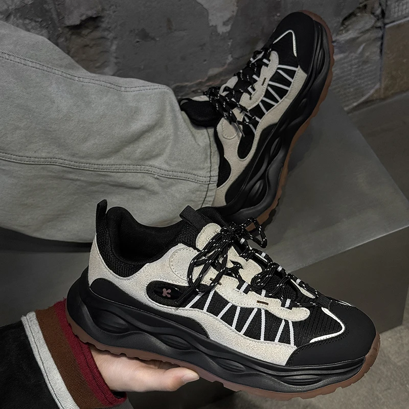 

High Quality Hiking Shoes Man Comfortable Outdoor Walking Shoes Brand Mountain Shoes Men Sport Shoe