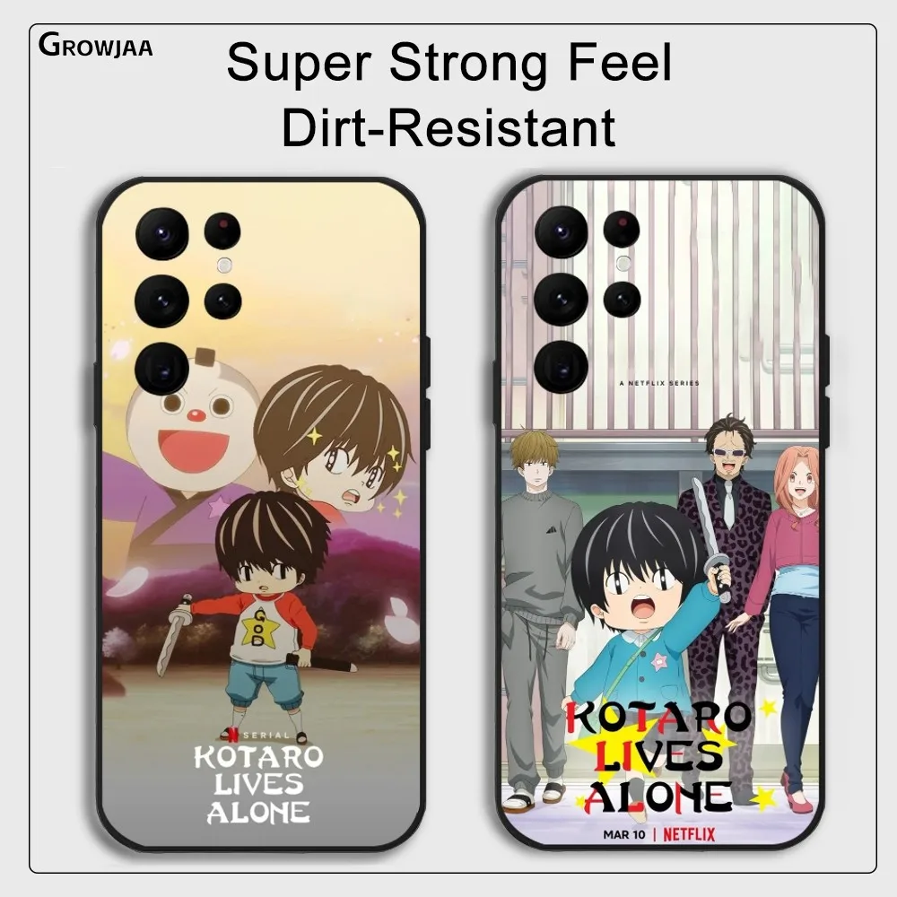 

Anime K-Kotaro Lives Alone Phone Case For Samsung Galaxy S24 Ultra S22 S23 Ultra S21 S20 5G Protective Silicone TPU Soft Funda