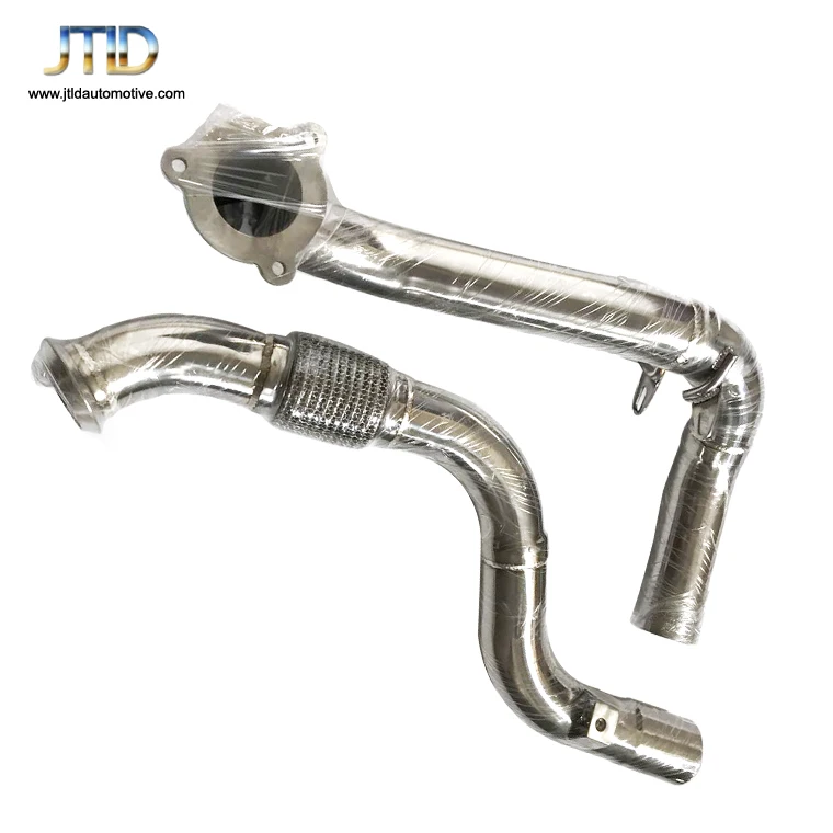 Car Exhaust System Downpipe For Mercedes Benz CLA250 2013-2018 2.0T Stainless Steel Muffler Down Pipe