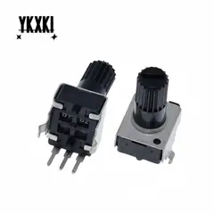 10PCS/Lot RV09 Vertical 12.5mm Shaft 0932 Adjustable Resistor 1k 2k 5k 10k 20k 50k 100k 200K 500K 9 Type 3pin Seal Potentiometer