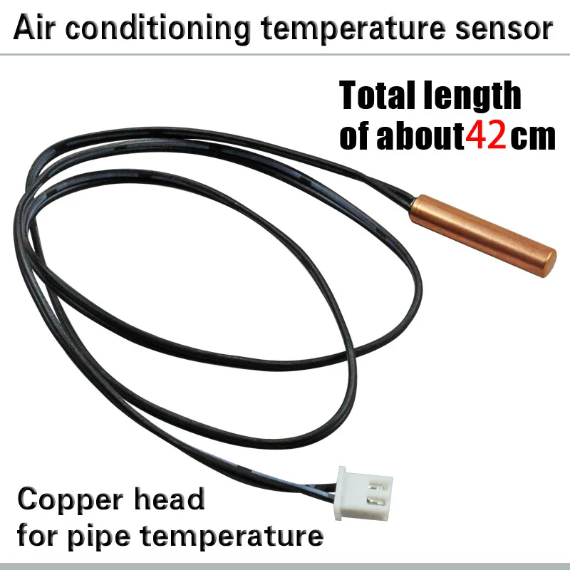 Điều Hòa Không Khí Nhiệt Độ 5K 10K 15K 20K 25K 50K Điều Hòa Ống Cảm Biến đầu Cao Su Đầu Đồng