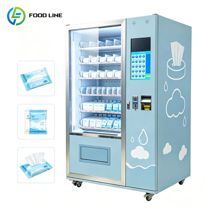 Tissue Vending Machine Paper Towel Dispenser Automatic Vending Machine for Stores and Public Areas Customized