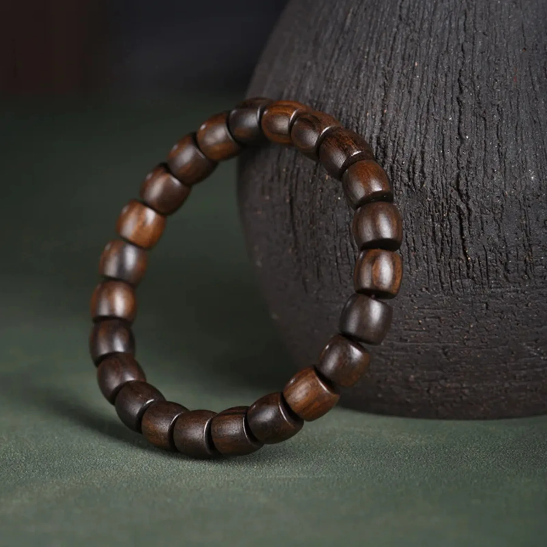 Natural Wooden Beads Bracelet Tibetan Buddha Rosary Handmade Bracelets Men and Women Yoga Meditation Prayer Beaded GIfts