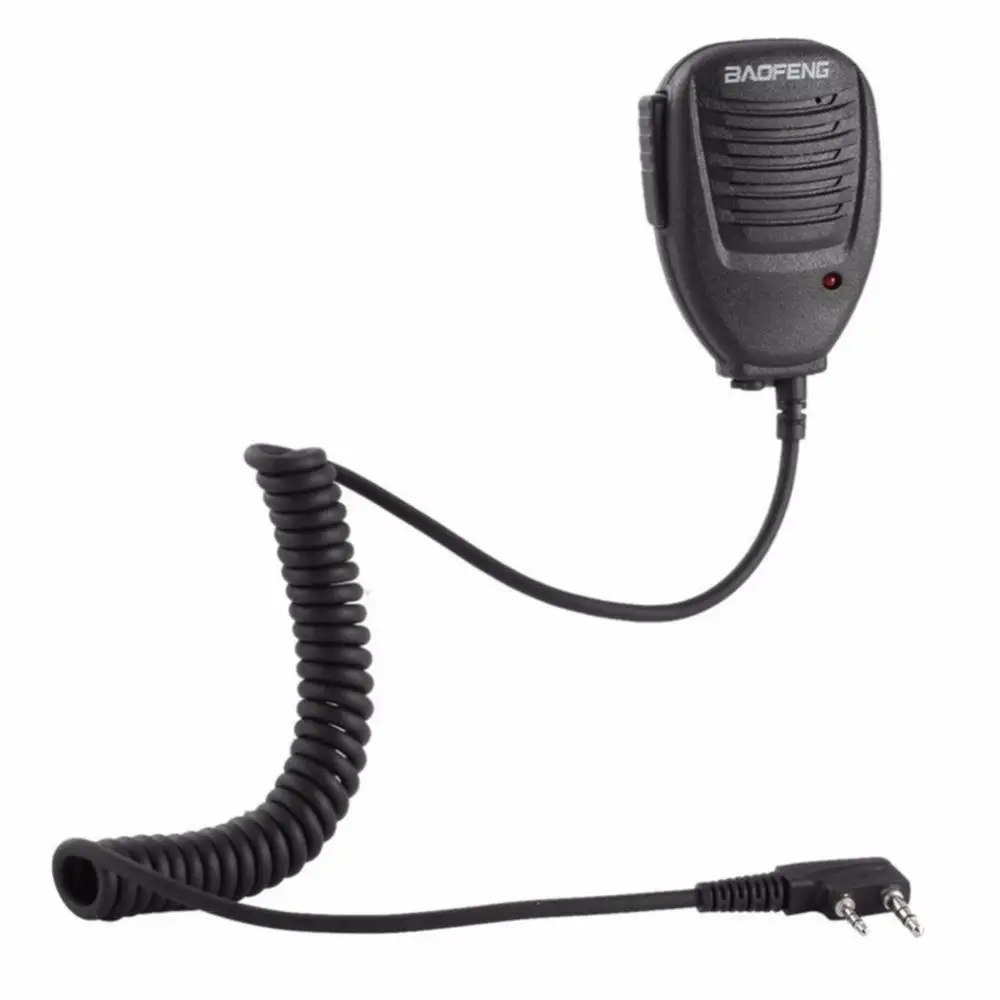 Microphone For Baofeng,Walkie Talkie PTT Shoulder Speaker For Mall Car Police Station Walkie-Talkie,For BaoFeng 888S