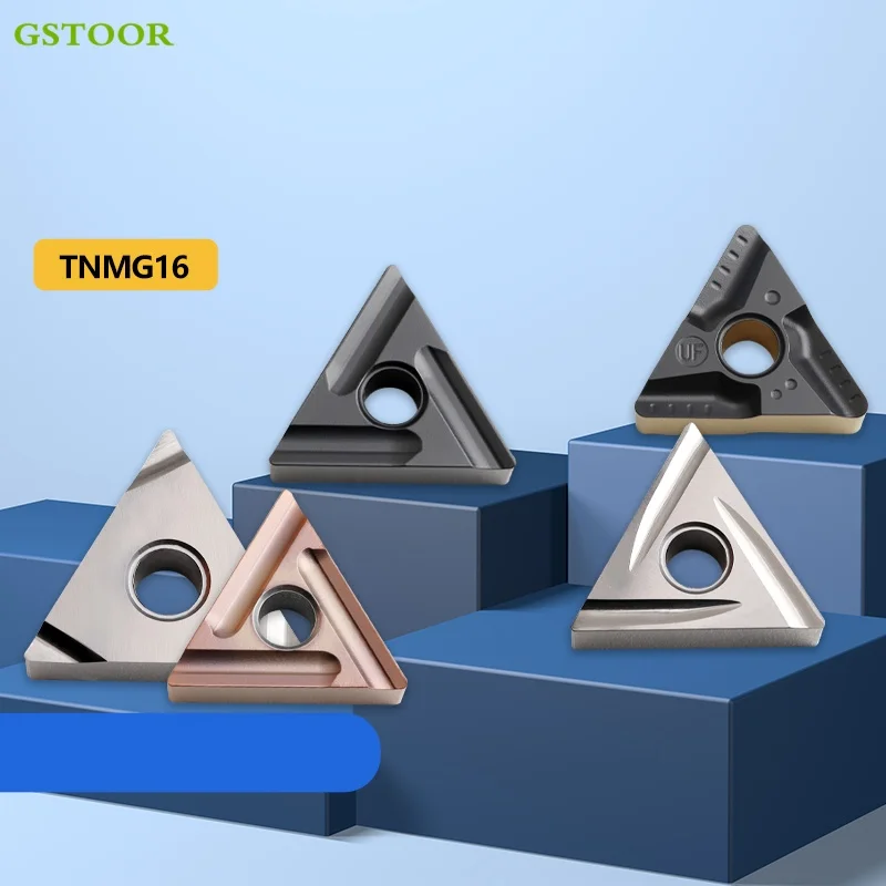 

TNGG160402 TNGG160404 TNGG160408 R-F L-F R-S L-S R-2G L-2G R-P L-P External Precision Cutting Blade CNC Lathe Turning Tools