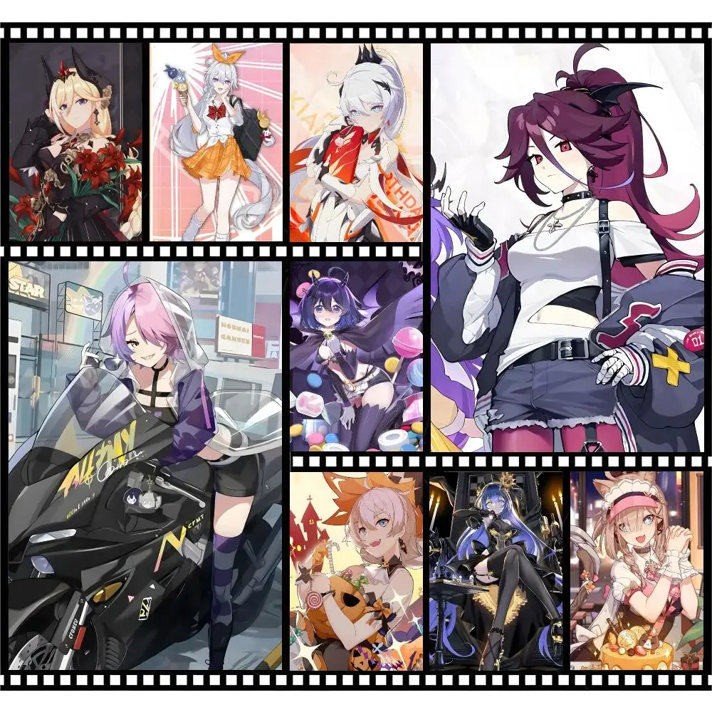 Game Action Honkai Gakuen Poster Premium HD Decor Wall Art for Interior Room Makeover Home Accents Gift