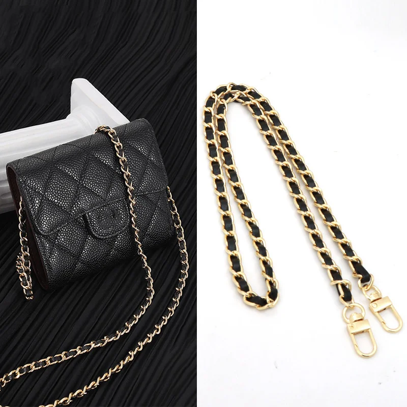 Multicolor Metal Bag Chain, Gold & Silver Replacement Strap, Shoulder & Crossbody Bag Chain Accessories for Women Handbags