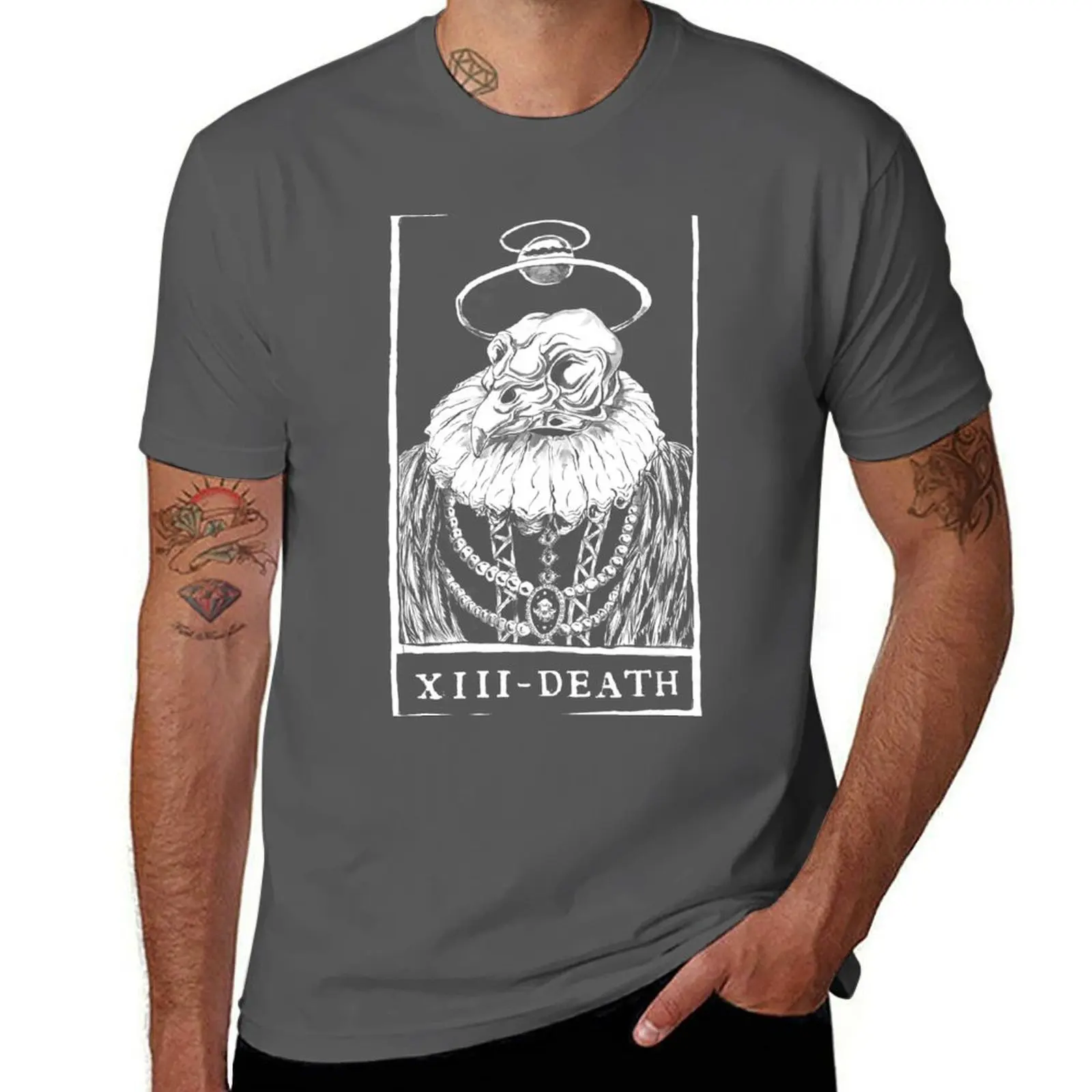 

XIII DEATH T-Shirt Plus Size Loose Fit T-Shirt