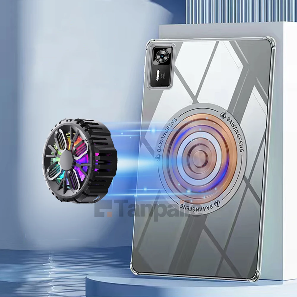 

For Lenovo Legion Y700 Gen4 2025 CaseCopper Tablet Cooling Case Magnetic Heat Dissipation Soft Clear For Legion Y900 Metal Case