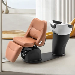 Shampoo Bowl Chair Water Comfort Basin Hairdressing Seats Bed Wash Hair Spa Single Sleeping Beauty Haarwasstoel Stand Washing