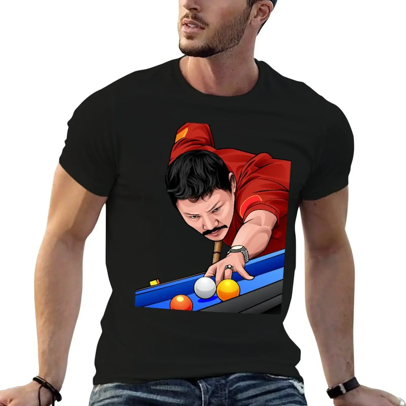 

Efren Reyes GTA style design by FXB Design T-Shirt anime clothes customs Men's t-shirt