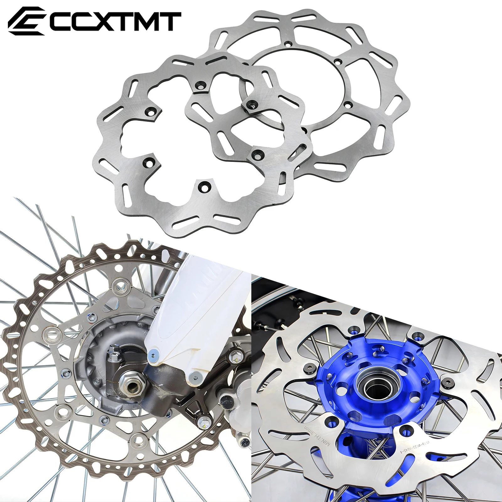 245mm 270mm Front Rear Brake Disc Rotor Disk For Yamaha YZ125 YZ250FX YZ450FX YZ125X YZ250X YZ250F YZ450F WR125 WR250F WR450F