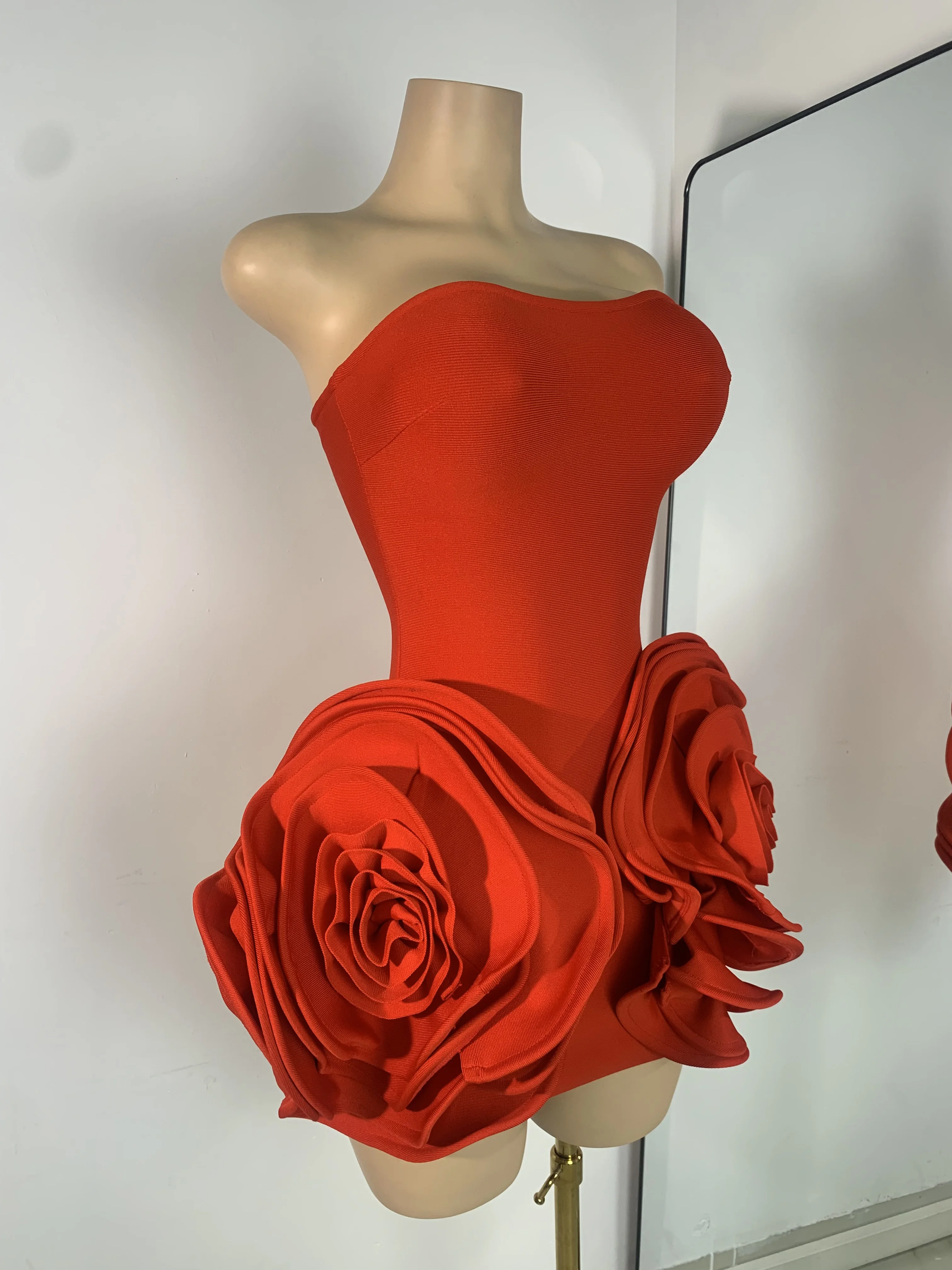 Hot Sale Women's Party Mini Dress Designer Flowers Decoration Red Bandage Bodycon Backless Gowns Birthday Celebrity Clothing - AliExpress 200000345 Hot Sale Women's Party Mini Dress Designer Flowers Decoration Red Bandage Bodycon Backless Gowns Birthday Celebrity Clothing - AliExpress 200000345