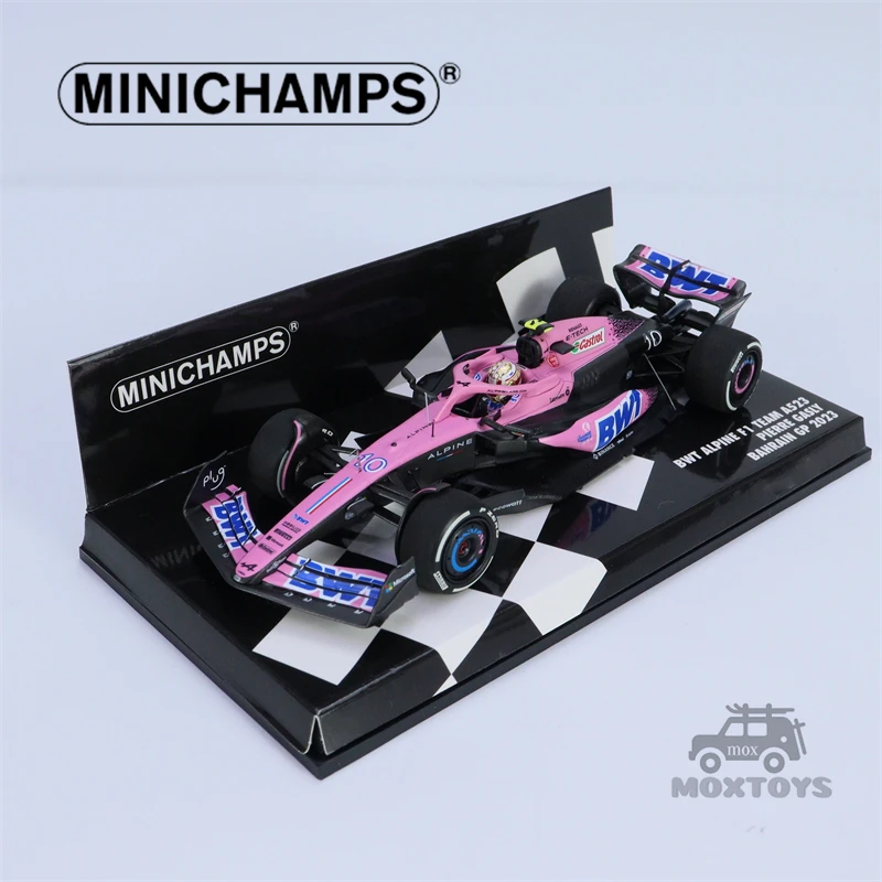 

MINICHAMPS 1:43 F1 BWT ALPINE A523 PIERRE GASLY 2023 NO.10 модель автомобиля из смолы