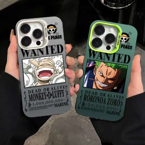 LUFFY ZORO Wanted Bounty Poster Case for Xiaomi POCO X7 X6 X5 X3 F6 F5 M6 Pro F8 F7 Ultra F4 F3 M7 M5s C85 C75 C65 C55 Cover
