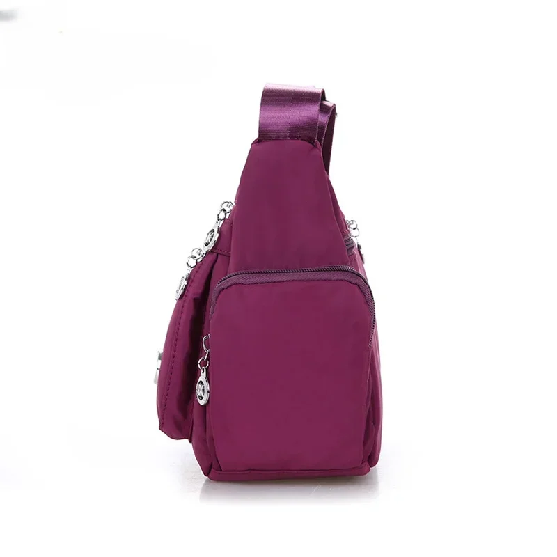 Oxford Waterproof Shoulder Bag Women Casual Crossbody Bag Multifunction Shopping Handbag Large Capacity Messenger Bag