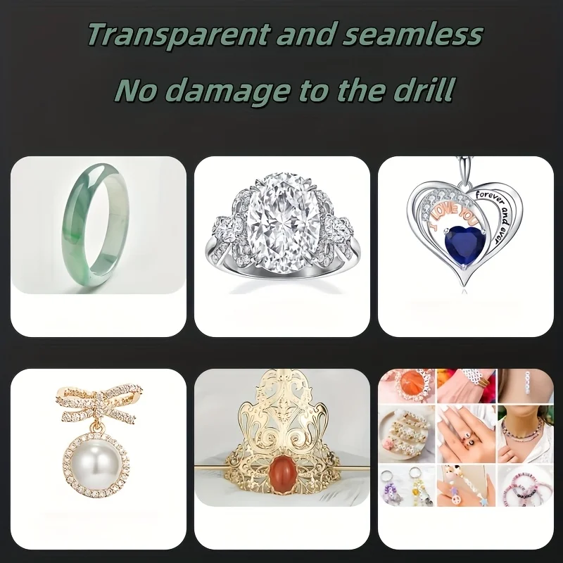 غراء خاص بالمجوهرات، غراء دقيق مناسب للمجوهرات الرائعة، وإنشاء مجوهرات رائعة، وهو آمن ولا طعم له. #4