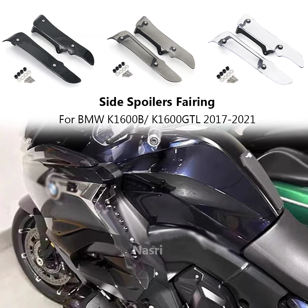 

NEW For BMW K1600B K1600GTL K 1600 B GTL Motorcycle Side Spoilers Wind Deflector Fairing Extensions Foot Protectors Guard Fender