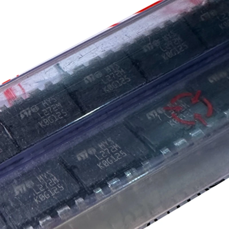 10PCS-50PCS L272M L272MS DIP-8 Dual Operational Amplifier IC  1 V/μs, 4V to 28V