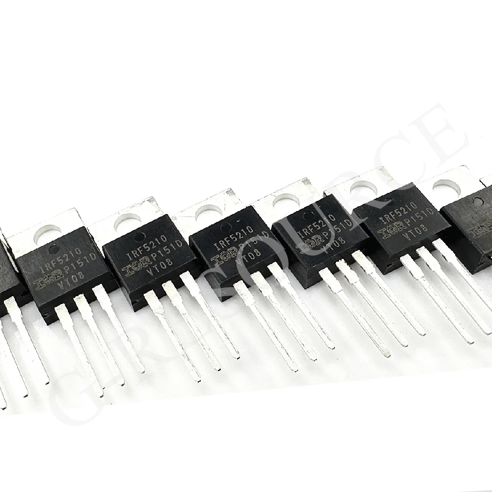 New original (10pcs) IRF5210PBF IRF5210 TO-220 40A 100V P-channel MOSFET