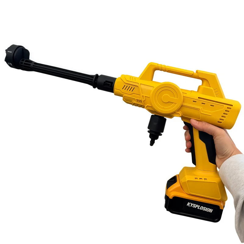 

For DeWalt 20V Battery Portable wireless High Pressure Washer Handheld Power Washer with 6-in-1 Nozzle Foam Cannon for Car wash