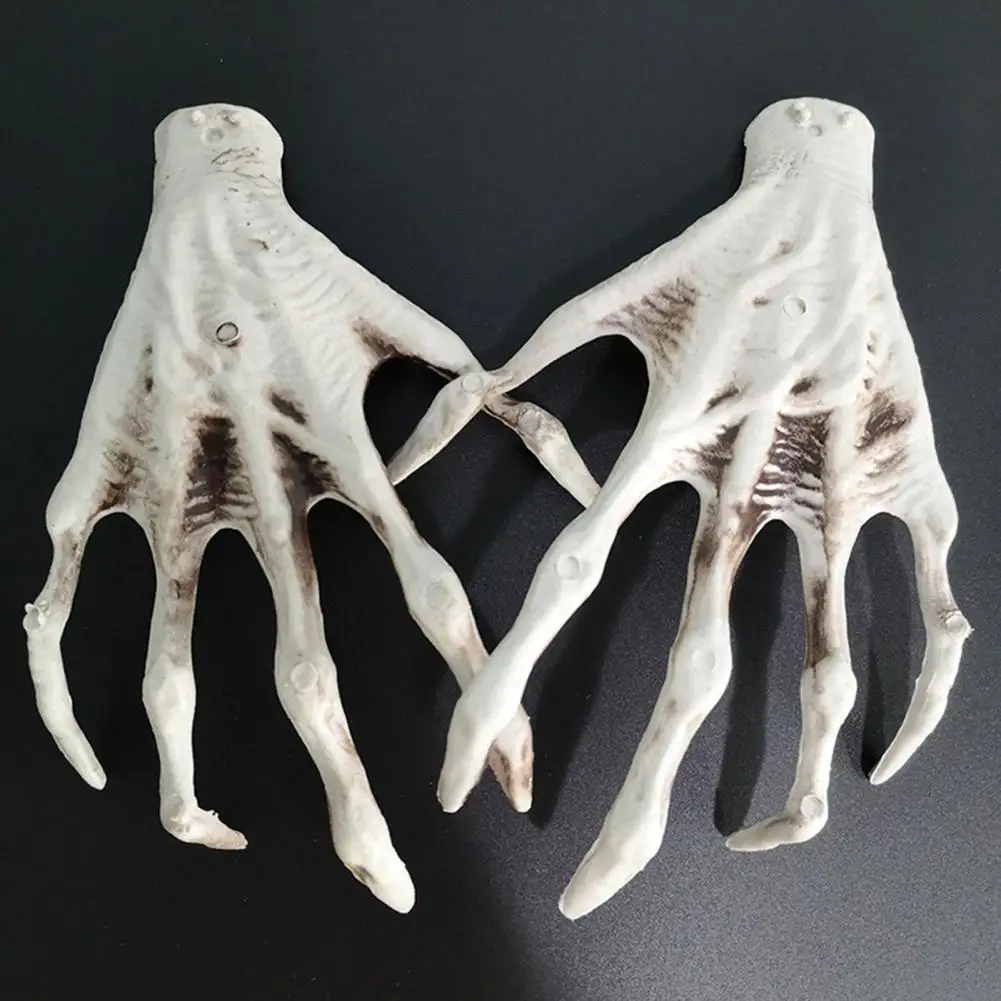 

Haunted House Skeleton Hand Spooky Halloween Skeleton Hands Realistic Life Size Props for Haunted House Ghost Festival Party