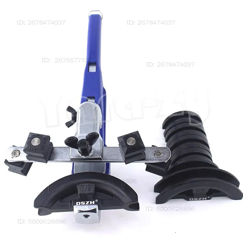 2025 WK-R999 Aluminium Tube Copper Pipe Bender，1/4' To 7/8'' Air Condition Pipe Bend Tools Copper Tube Bending Tool Sets 6-22mm