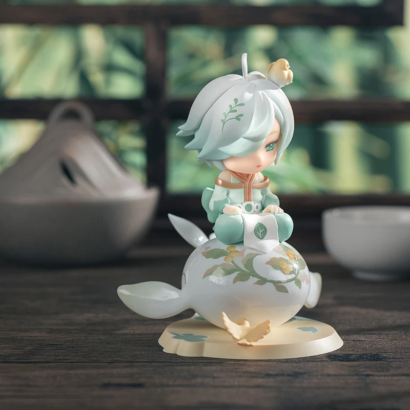 

Zhuang Zhou “Free Dream” Chibi Figure by Honor of Kings | Official Game Merchandise, Cute Desk Decoration, Collectible Gift Toy