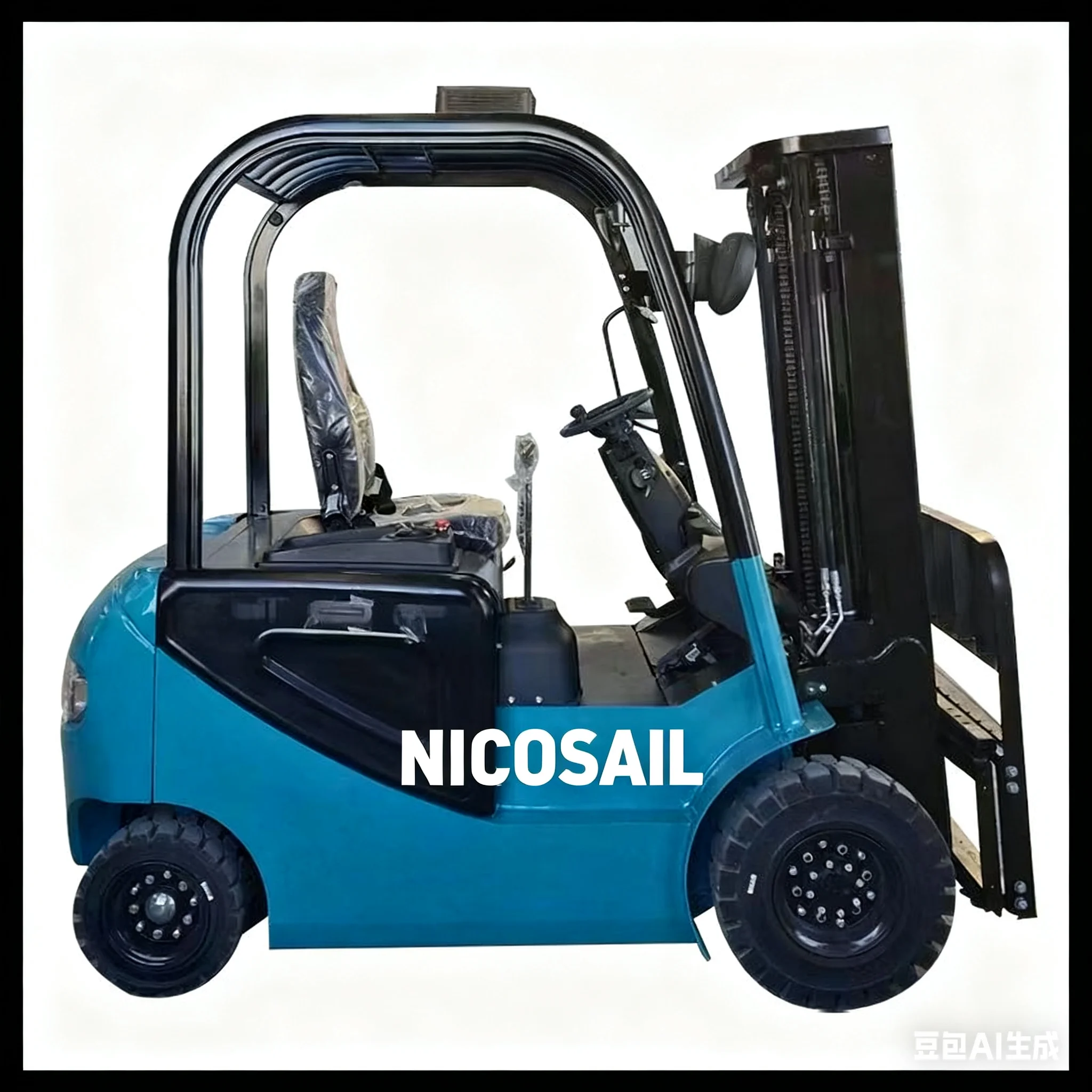 

High quality electric forklift 1 ton 2 tons 3 tons lifting height 5 meters side shift forklift