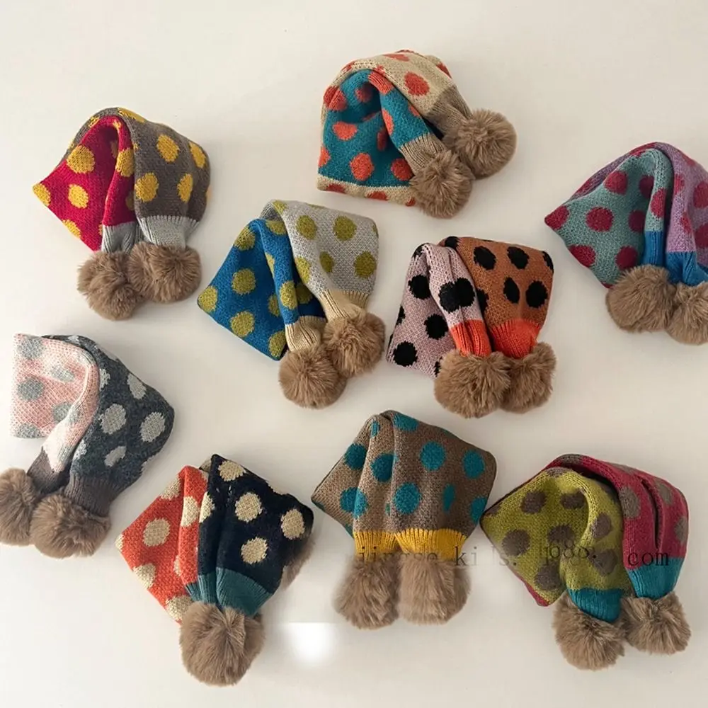 Neckerchief Thickening Thermal Neck Warmer Windproof Snap Fastener Children Winter Scarves Ski Motorcycle Scarf Autumn Winter