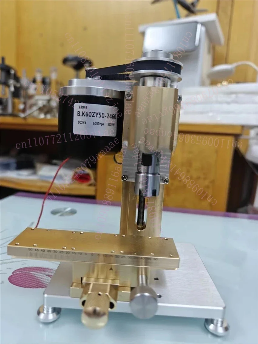 110-220V Watchmaker Tool Mini Milling Machine Desktop Drill Press Accuracy Tolerance 0.01mm Integrated Milling Drilling Machine