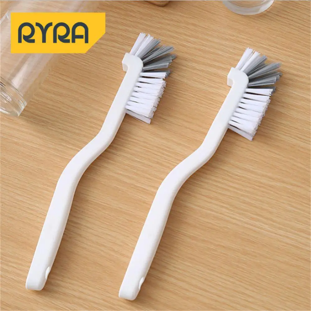 Soymilk Brush Non-slip Handle Extended Bristles White Household Daily Necessities Cup Cleaning Brush Suspension Design Pot Brush