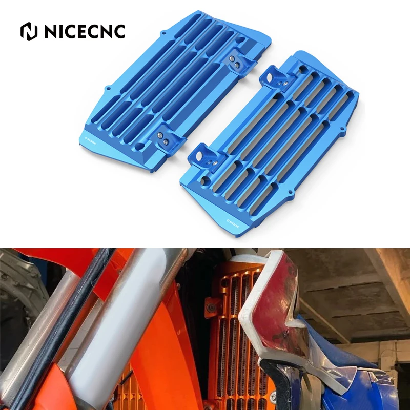 

For Husqvarna TE 300 FE 350 FE 450 FE 501 2017-2023 Radiator Grille Grill Protective Guard Cover TX 300 TC 125 250 FC FX 350 450