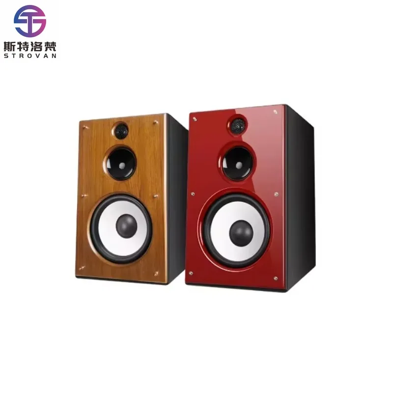 

T-318 Speaker Bookshelf Speaker Wooden Case Passive None-Battery Lossless