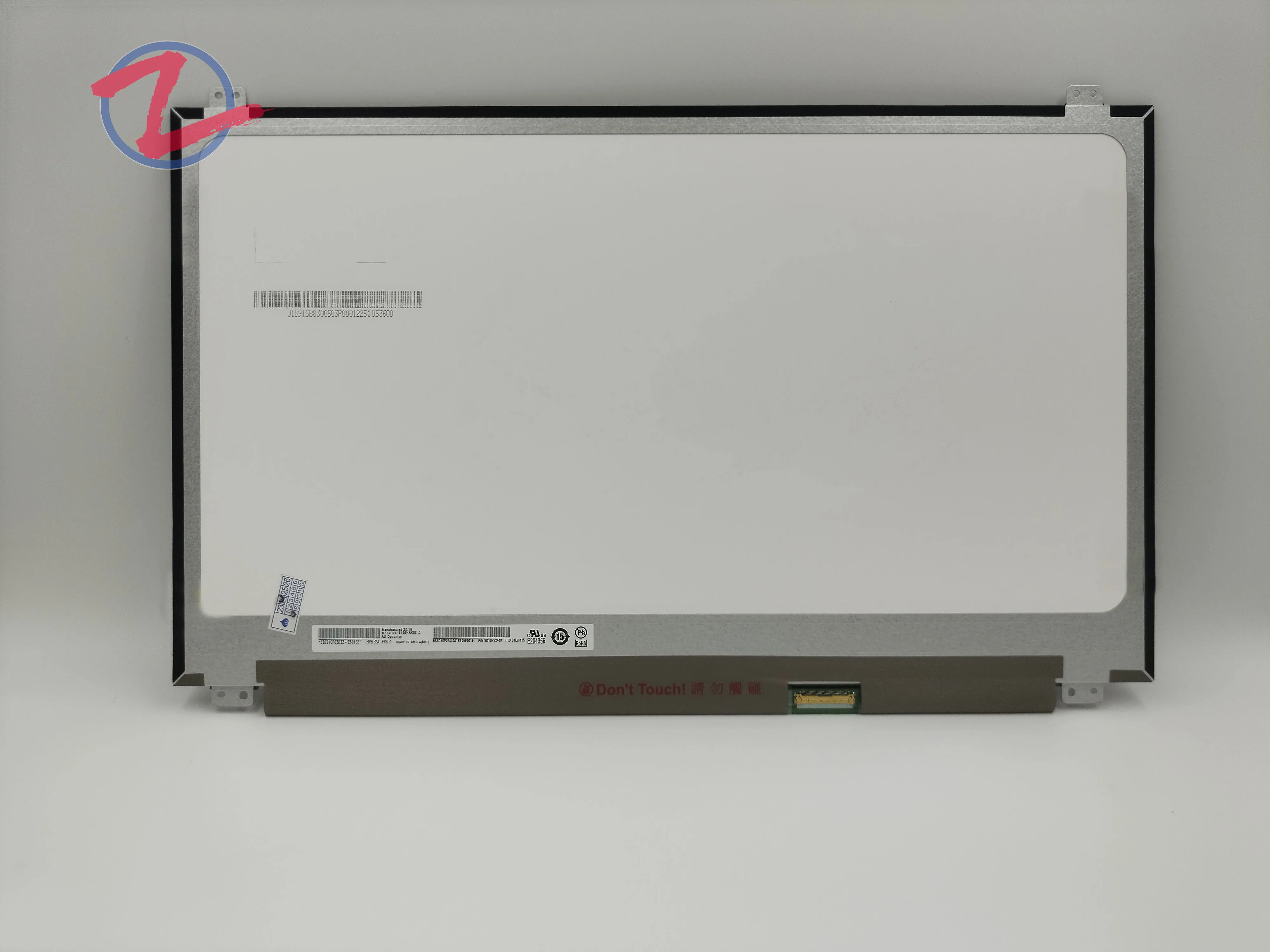 Imagem -02 - Tela de Toque Lcd para Lenovo Thinkpad Nv156fhm-t00 156 Polegadas B156hak02.0 T570 T580 Fhd Painel Ips 40 Pinos