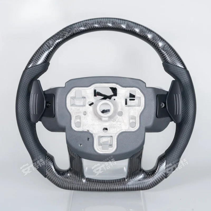 For Land Discovery 4 upgraded Range 2010-2013  touch carbon fiber car steering wheel assembly modification